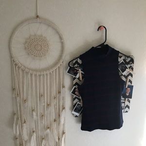 Turtle neck tank top